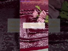 葉っぱの赤色 セッキン 刺身 繊維 輝き 贅沢 繊維 パーティー 式典 服