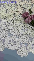 100% コットン アイボリー 華やかなデザイン 柔らかい手触り 刺身 蕾の織物 服装用