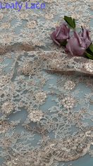 葉っぱの新コレクション 刺身 贅沢な花 100%編み 刺身 織物 蕾丝 織物 結婚式 誕生日 美しいドレス
