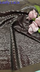 100% ポリエステル 葉っぱのセキンの刺身 繊維 衣類のための贅沢