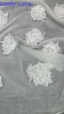 葉のツール網織物 刺身の蕾の織物 花の呼吸網 衣装用葉の網織物