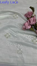 葉のツール網織物 蕾の織物 シーキン メタリック 衣類のための新しいコレクション 夕服デザイン