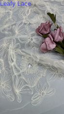 メッシュ ホワイト フローラル プレート 蕾丝 衣装 高密度 刺身 結婚服