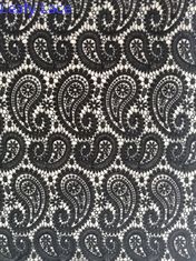 化学かぎ針編みの女性のための水溶性の刺繍の生地は衣服に服を着せる