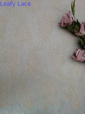 党刺繍の金属幾何学的なレースの生地の女性の織物