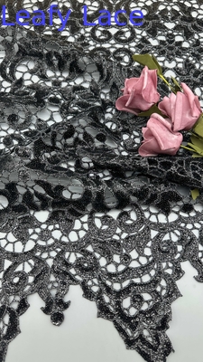 Luxury Shine Sequin Embroidery Elegant Lace Fabric Luxary knit 3D Flower Embroidery Fabric Lace Fabric Dinner Birthday Occasions Hight Quality For Ladies Fabric