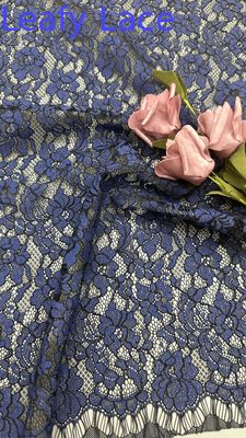 Leafy Emrbroidery Lace Fabric Mesh Breathe Lace Fabric Elegent
