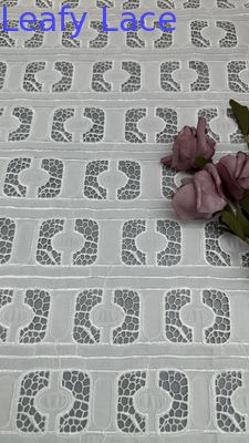 French Vintage Lace Fabric Leafy Luxury Mesh Tulle for DIY Dressmaking