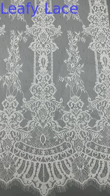 Leafy Frence Chantilly Lace Flowers Elegant Trim Special Customized For Dress For Wedding Dresses