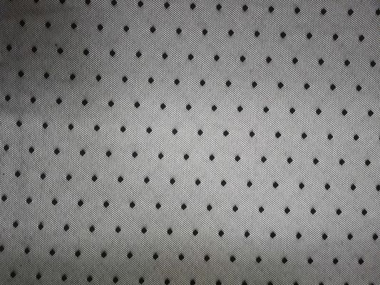 Black Polka Dot Elastic Mesh Soft Stretch Lace Fabric