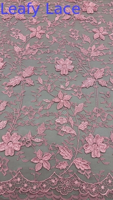 葉の花のセキン 刺身 婚礼服のための蕾の布