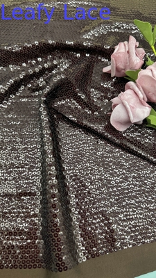 100% ポリエステル 葉っぱのセキンの刺身 繊維 衣類のための贅沢