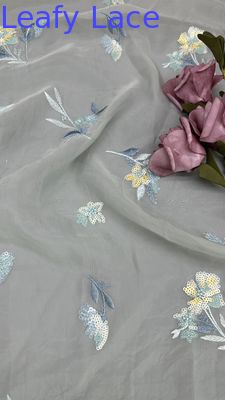 シーキン 刺身 フェビック ピンク 花柄 シャンティリー 織物 蕾目 新品 コレクション パーティー ドレス
