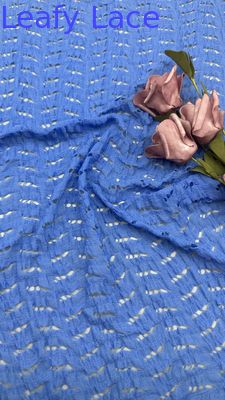 高品質の青い renda メッシュ 芸術的な結婚式 パーティーの夜服 衣装