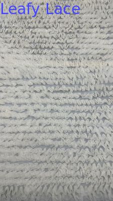 100% ポリエステル メッシュ ロープ ウェディングドレスのための豪華な呼吸