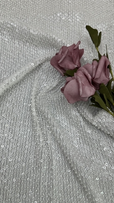 スパンコールレース刺繍生地 高品質 ラグジュアリー パーティースタイル向け 新作コレクションデザイン ドレス